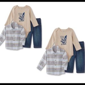 Little wonders outfit.... For twin boys 6-9 months